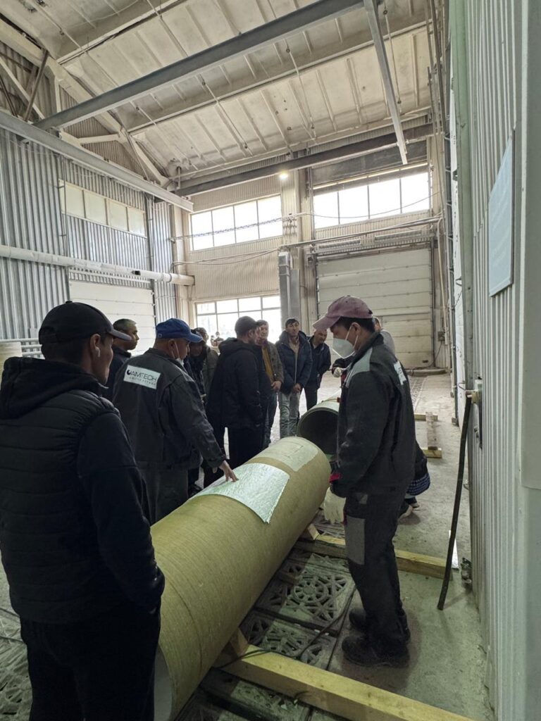 Обучение специалистов генподрядчика на заводе ТОО «Amitech Astana» (Амитех Астана)