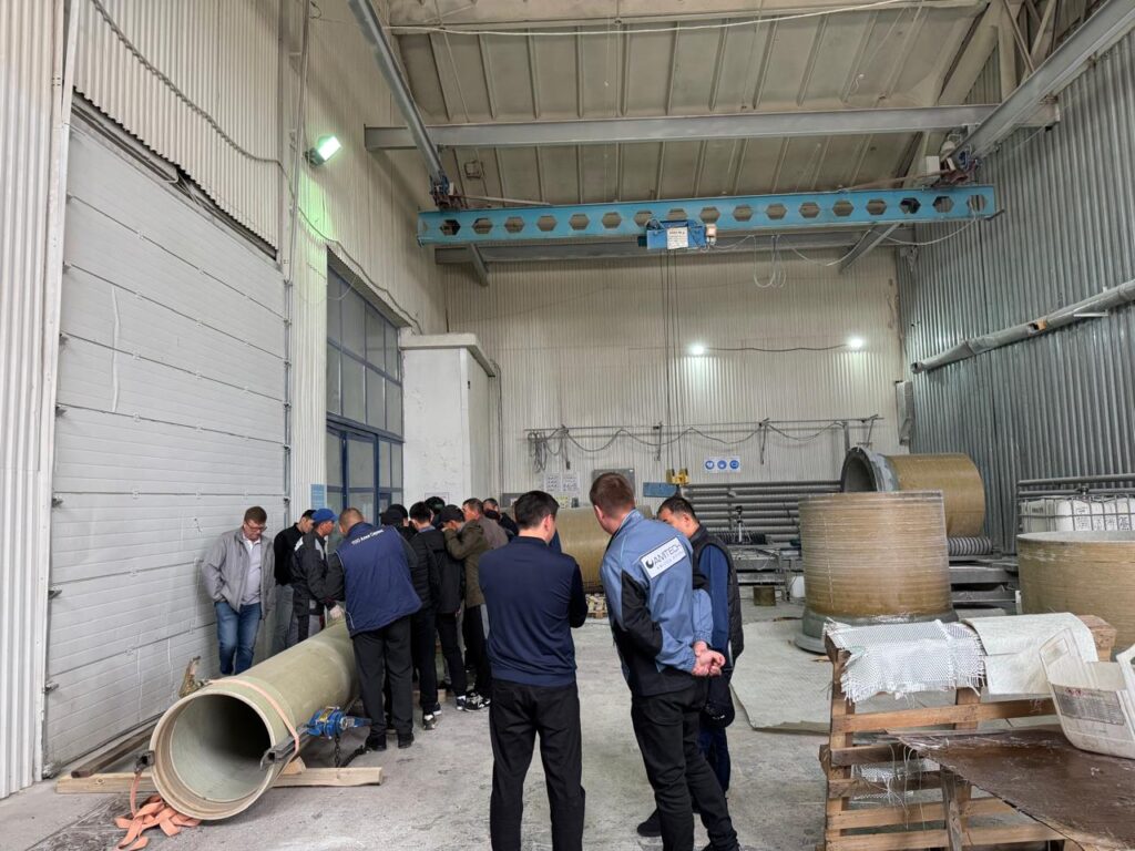 Обучение специалистов генподрядчика на заводе ТОО «Amitech Astana» (Амитех Астана)