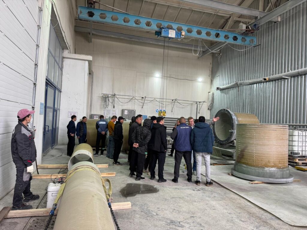 Обучение специалистов генподрядчика на заводе ТОО «Amitech Astana» (Амитех Астана)